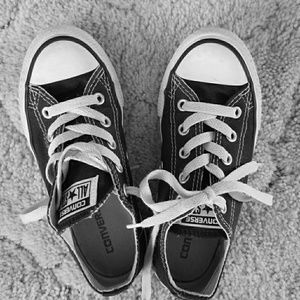 Kids Black Converse Size 12.5